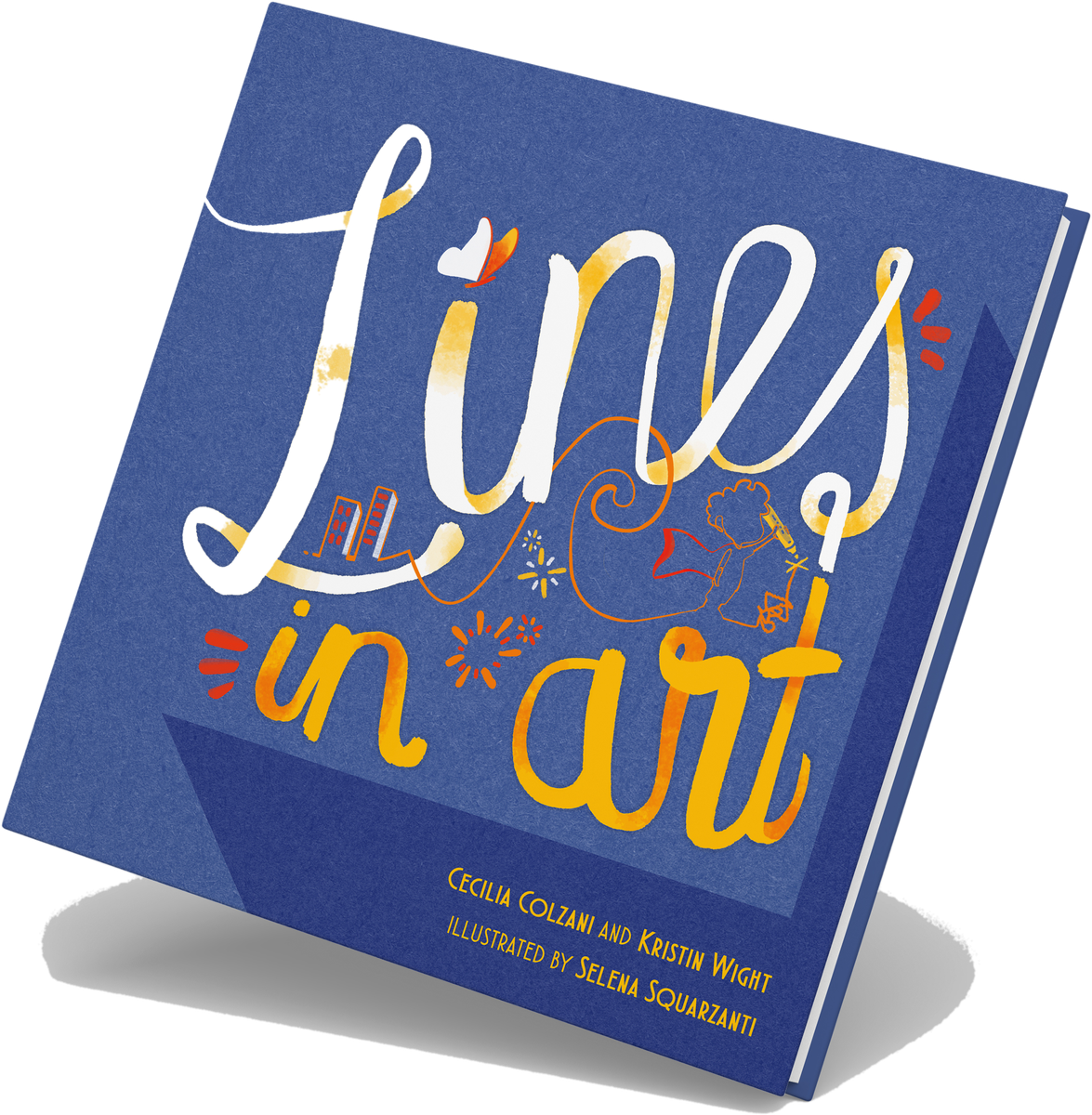 Lines in Art hardcover book